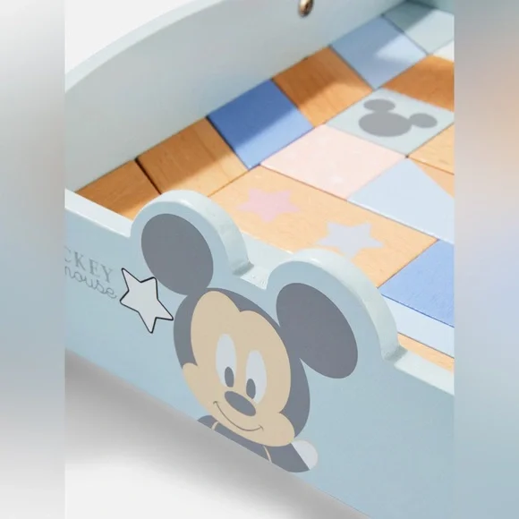 Disney's Mickey Mouse Wooden Trolley Toy - Picture 3 of 4